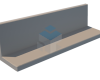 Keerwand TDB-L 750 TDB-L 750 keerwand keerwanden silowand silowanden sleufsilowand