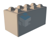 TDB-SC 1600x800x800 TDB-SC 1600x800x800 stapelblok stapelblokken megablock legioblok legoblokken