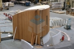 project amsterdam prefab cirkel beton muur elementen